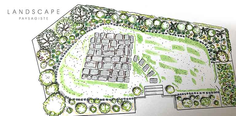 Projet d'aménagement extérieur - Landscape Paysagiste