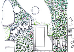 Conception / étude d'aménagement extérieur - Landscape Paysagiste